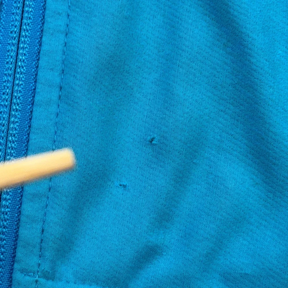 The North Face Jacket Mens Large Blue Nimble WindWall Hooded Hiking Outdoor‎